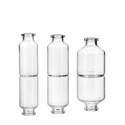 China 20ml Clear Tubular Glass Vials Borosilicate Glass Injection Bottle Medical Use for sale