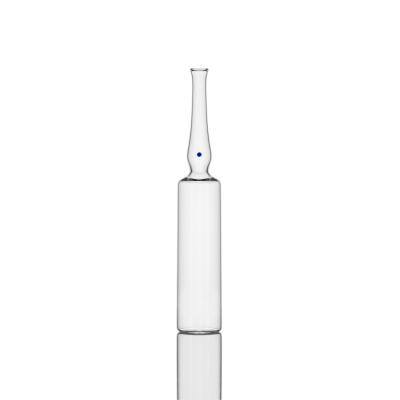 China ISO YBB Standard-Flüssigkeitsampulle, neutrales Borosilikatglas, 25 ml, klare Ampulle, Siebdruck zu verkaufen