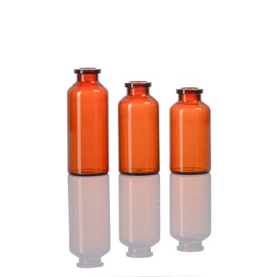 China 50R Vial de vidrio tubular de borosilicato neutro claro de ámbar en venta