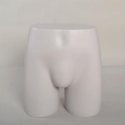 China Panties Show Mannequin Fashion Fiberglass Torso Buttocks Hip Male Mannequin For Panty Display for sale