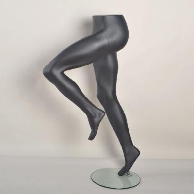 China Pants Display Hot Sale Fiberglass Leg Mannequin Male Lower Body Legs Mannequin for sale