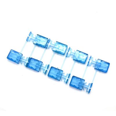 China Water/Gas/Electric Meters and Other Disposable Colorful Transparent Material Finger Press High Security Customized Small PC Meter Seal for sale