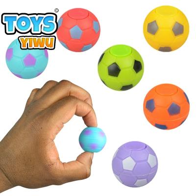 China Hand Spinner Football Design Eco-friendly Material Anti-stress Toys Colorful Toys Decompression Toys PP Bulk Material Plastic Plastic for sale