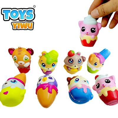 China Wholesale Slow Rising Animal Toys Decompression Relaxation Toys Popular Soft Squishy Anti-stress PU Toys Unisex Relaxation for sale