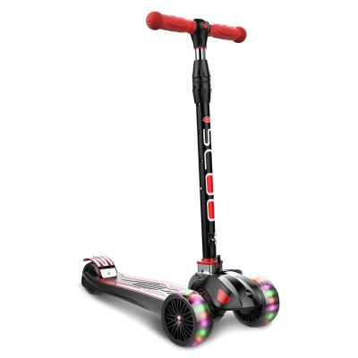 China Folding Scooter With Kick Scooter Three Wheels Kids Scooter Lightweight Twist Scooter With Wheel Light for sale