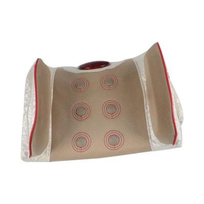 China New Style Air Compress Massage Waist Shiatsu Vibration Back Pillow for sale