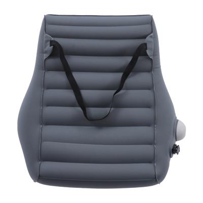 China Back Air Lumbar Pillow Cushion Inflatable Travel and Home Air Lumbar Support Custom Accepted Logo Quilted Office Chair Car Seat for sale