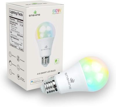 China WIFI A60 Smart Wifi Light Bulb Remote Control led wifi led bulbs for sale for sale