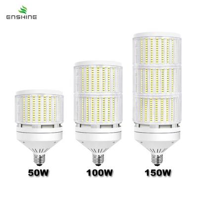 China Warehouse patent design 5000 lumen e39 150w corn bulbs e40 50w led corn light for outdoor warehouse for sale