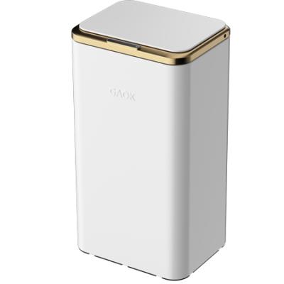 China PANDUN Smart Trash Bin Storage Box Induction Small Car Auto Workable Smart Box Desktop Trash Bin Smart Christmas for sale