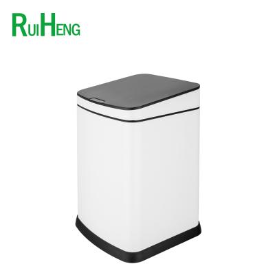 China Smart Home 9L Stainless Steel Battery Viable Infrared Sensor Trash Bin Automatic Smart Trash Can for sale