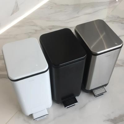 China Viable OEM and ODM design high quality spot trash cans/colored steel trash can/stainless steel pedal trash cans for sale