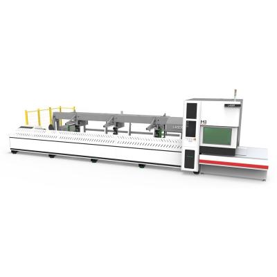 China Laser CUTTING fiber laser pipe cutting machine metal tube pipe cnc fiber laser cutting machine with CE certification for sale