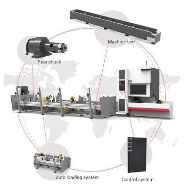 China Laser CUTTING 1000W 1500W 2000W Metal Sheet Tube Pipe Fiber Laser Cutting Machine for sale