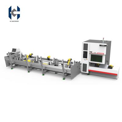 China New product automatic laser CUT fiber laser metal tube cutting machine loader fiber laser cutting machine tube metal for sale