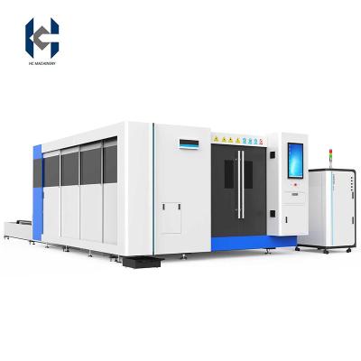 China Discount 1000W 1500w 2000W 3000W 4000W 6000W Cnc Fiber Laser Cutting Machine Price Large Sheet Metal Pipe Tube Metal Laser Cutter for sale