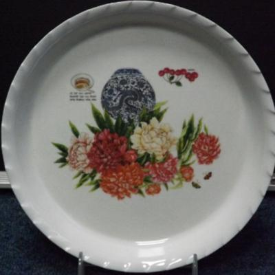 China Multicolor Melamine Ware Plates Plastic Dinnerware Food Grade for sale