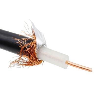 China TV Low Connection Loss Low Voltage Cables , 75 Ohm rg11 Coaxial Cable Best Price High Quality for sale