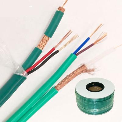 China CCS/CU cctv cable 100m coaxial cable 100m audio ultra clear rg59 power cord high quality 305m for sale