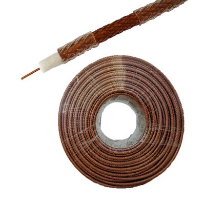 China Telecommunication coaxial cable for cctv cable tv rg59 rg6 factory direct sales double shielded RG6 2C for sale