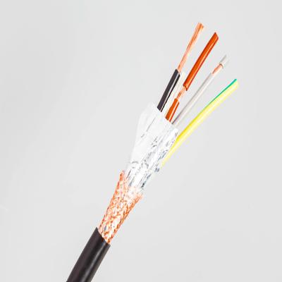 China Telecommunication FCL 305m cat7 cable 23AWG cat7 bare copper foam PE cat7 for sale