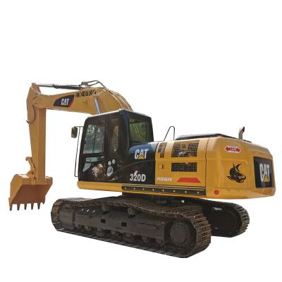 China Building material stores used cheap Caterpillar 320D excavator for dirty / CAT 325c 320C 320dl used excavator in stock for sale