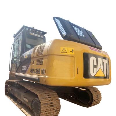 China Building Material Shops Used Cat 320D Mining Excavator Caterpillar 20tons Excavator For Sale In Stock for sale