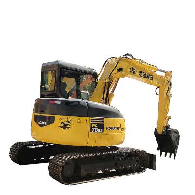 China Construction digging used construction machine7 tons Komatsu PC78US-6 crawler excavator, Komatsu pc78us-6 excavator for sale for sale