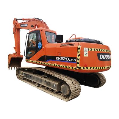 China Building material stores low price used dh220-7 doosan excavator, Doosan DH150 DH220 DH300 excavator for sale for sale