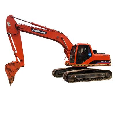 China Building Material Stores Used Doosan Hydraulic Excavator DH220LC-7 For Sale for sale