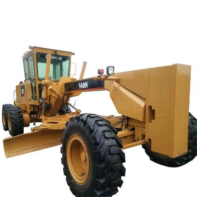 China Construction equipment used motor graders for sale, 140h/140g/140k motor grader crawler used motor grader in stock for sale