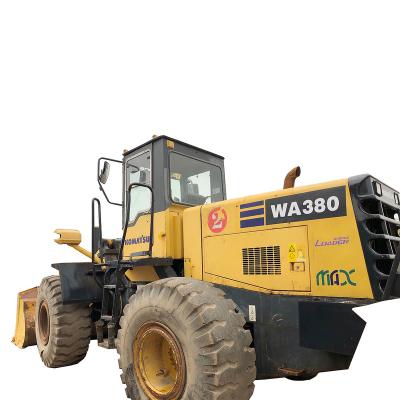 China Construction industry KOMATSU 380/300/320/350/400/450 loader in stock, used cheap KOMATSU front loaders on sale for sale