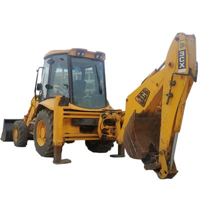 China Construction material stores UK used backhoe loader used JCB backhoe loader 3cx/4cx in Shanghai site for sale