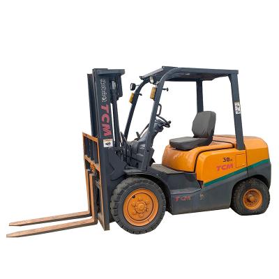 China Used forklift TCM 3T, JapanTCM FD30 foklift, TCM 3T high efficiency second hand diesel forklift for sale for sale