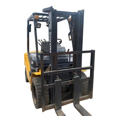 China High efficiency used forklift 3t, 3ton diesel KOMATSU used forklift KOMATSU FD30 with good condition for sale for sale