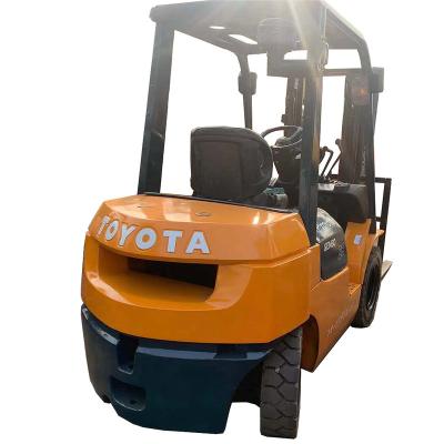 China building material stores used toyota 1.5ton/2.5ton/3ton/3.5ton forklift, toyota small forklift for sale, fd25 diesel forklift for sale