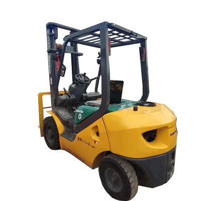 China High Efficiency 3 Ton Komatsu Forklift With 4 Wheels Drive Used Komatsu Forklift Cheap Price For Sale for sale