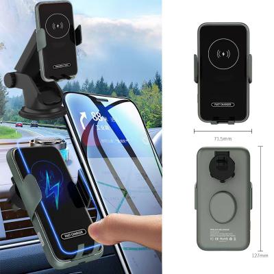 China Factory Wholesale Mobile Phone Charger Fast Strong Car Charger Wireless Phone Holder For Android Phone Charging for sale