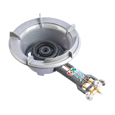 China Outdoor High Quality Double Rings Gas Stove High Pressure Gas Cooker Home And Business Manual Ignition for sale