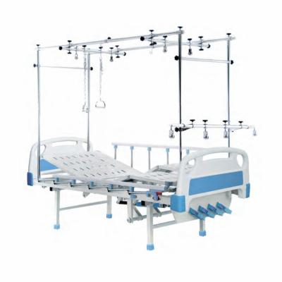 China Hospital Manual 4 Function Electric Hospital Bed Medical Orthopedics Traction Bed for sale