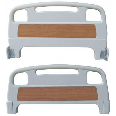 China ABS Head Foot Board Hospital Bed Accessories 2 Pieces for sale