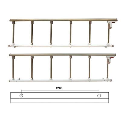 China Al Alloy Hospital Rails For Bed Hospital Bed Accessories for sale