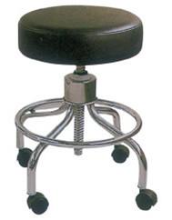 China Hospital Clinic Stainless Steel Height Adjustable Doctor Stool for sale