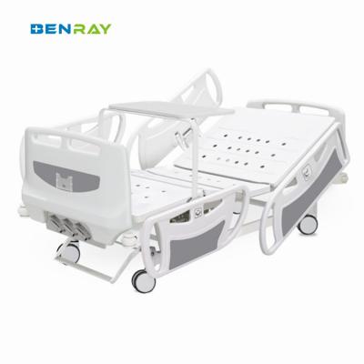 China Barata y de buena calidad cama de hospital de manivela manual de 3 funciones para la venta en venta