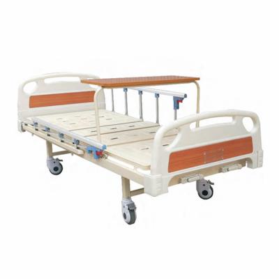 China Cama de hospital médica de manivela manual de 2 funciones barata y de buena calidad para la venta en venta