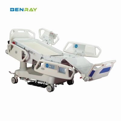 China Factory Good Quality Luxurious Electric 8 Function ICU Hospital Medical Patient Bed for sale