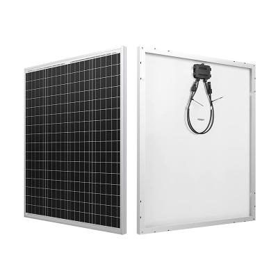 China Home Use Suitable For Battery Charging Boat Caravan 100 Watt 12V Polycrystalline Solar Panel for sale