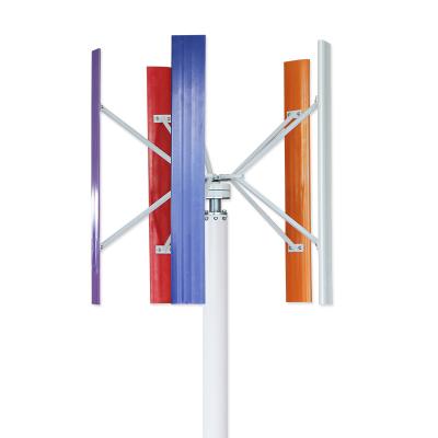 China Street Light 1KW 2KW 3KW 5KW Wind Generator With CE Certification Vertical Axis Wind Turbine Price for sale