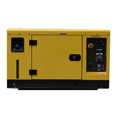 China 10kw starting diesel generator 12kw 15kw 3500 watt with 30 L power rush technology super silence diesel generator for sale