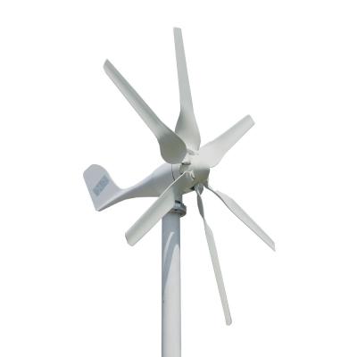 China Wholesale 800w horizontal wind turbine fiberglass factory wind generator permanent magnet windmill for home use for sale